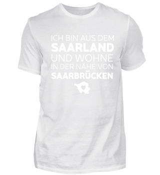 Aus dem Saarland- Saarland - T-shirt