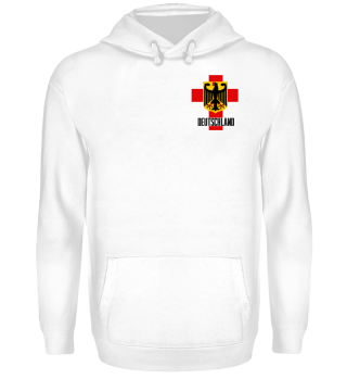 Deutschland Klassische Hoodie grau