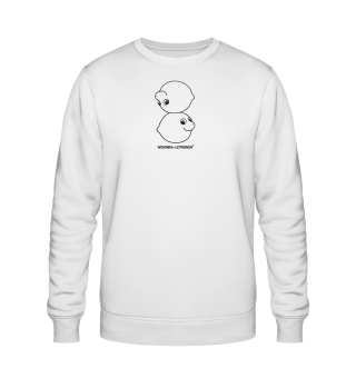 gelb gegen grau Sweatshirt 