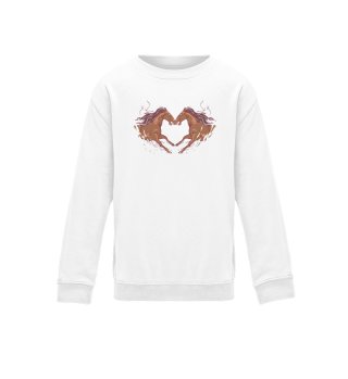 Pferde Herzform Love