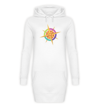 Kompass Norddeutsch · Hoodie Kleid