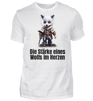 Die Stärke eines Wolfs im Herzen - DnD Charakter Wolf