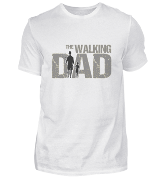 Vater und Sohn gehen The Walking Dad bester Papa