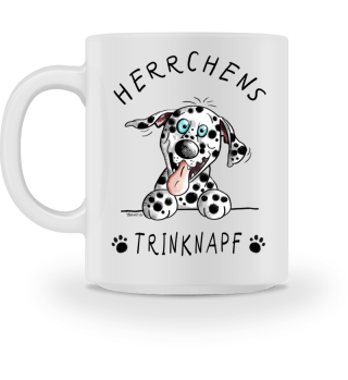 Herrchens Trinknapf Dalmatiner Tasse