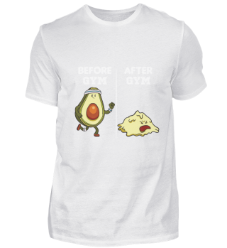 Avocado, Before And After Gym