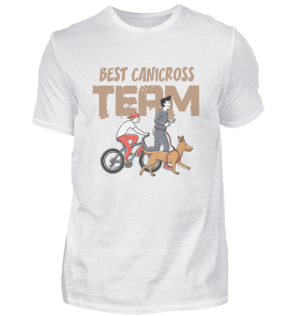 Canicross Team Red Vater Sohn