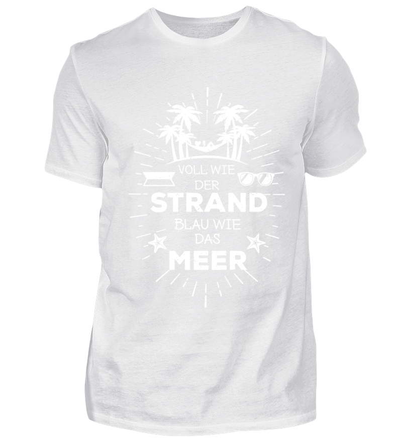 Blau Wie Das Meer Voll Wie Der Strand