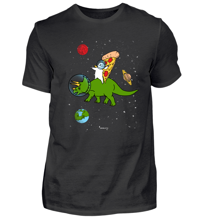 Pizza Katze Dinosaurier Geschenk All