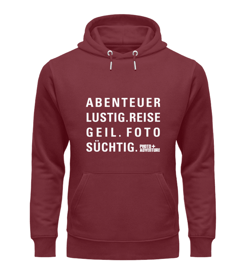 Lustig, geil, ganz in Weiß Unisex Premium Organic Hoodie ST/ST