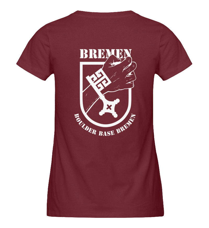 BremerBoulderSchlüssel (white) Herren Premium Organic Shirt ST/ST